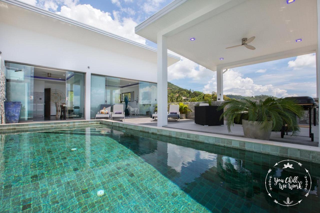 Villa Azur, 4 Bedrooms, Ocean View Bãi biển Chaweng Ngoại thất bức ảnh