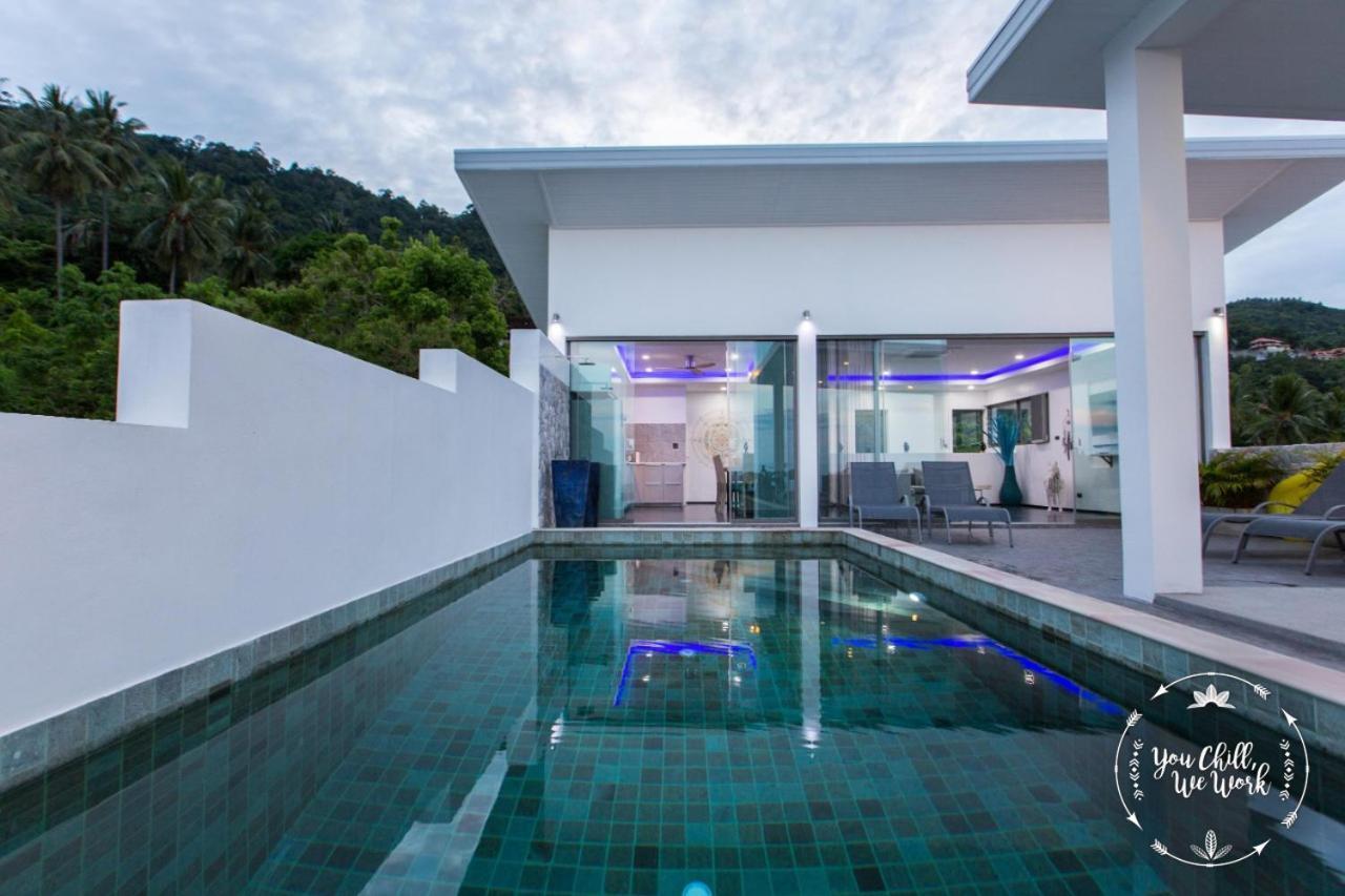 Villa Azur, 4 Bedrooms, Ocean View Bãi biển Chaweng Ngoại thất bức ảnh