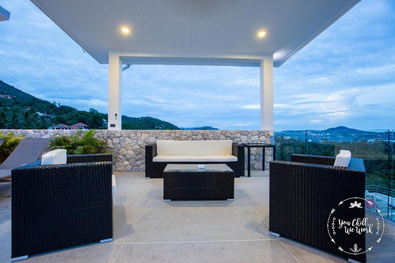 Villa Azur, 4 Bedrooms, Ocean View Bãi biển Chaweng Ngoại thất bức ảnh