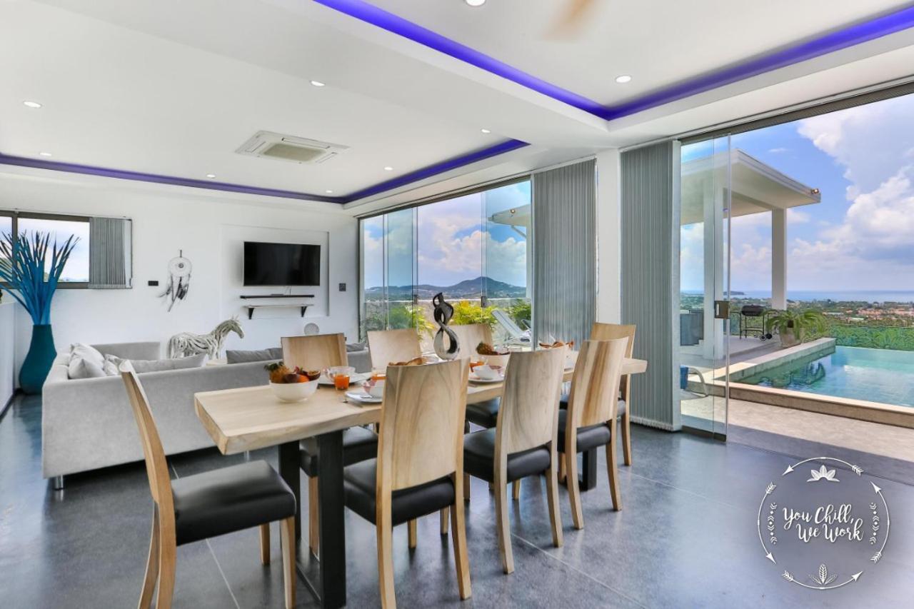 Villa Azur, 4 Bedrooms, Ocean View Bãi biển Chaweng Ngoại thất bức ảnh