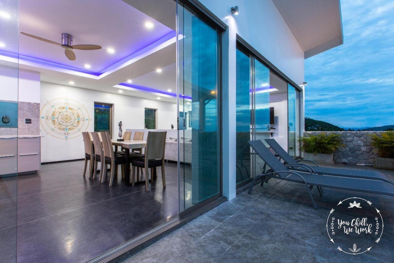 Villa Azur, 4 Bedrooms, Ocean View Bãi biển Chaweng Ngoại thất bức ảnh